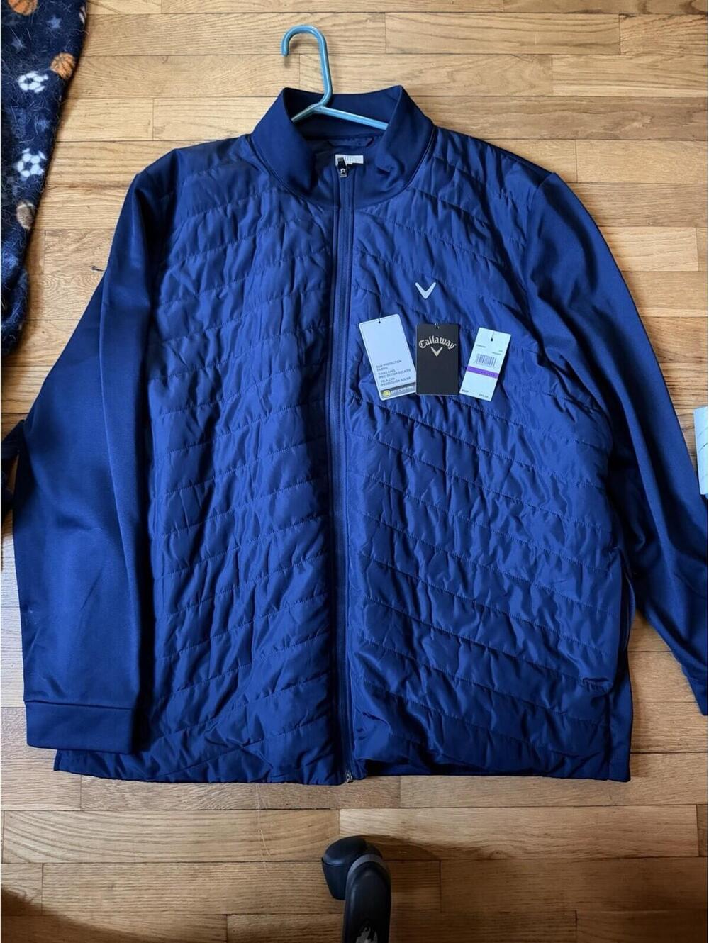 2XL - Men - New Callaway Peacoat Golf Jacket (NWT)